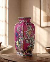 Blossom Cloisonn Enamel Vase - Pink 