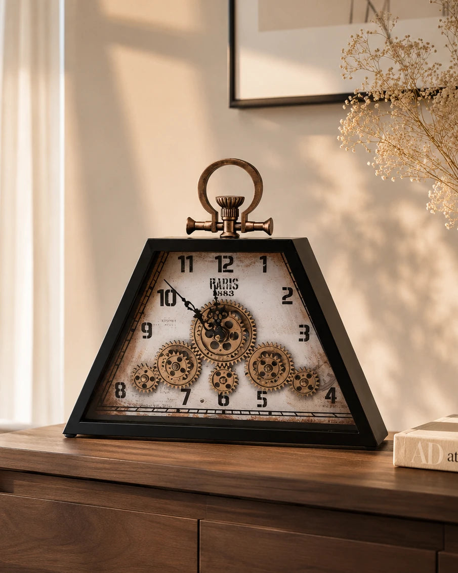 The Gearspire Table Clock 