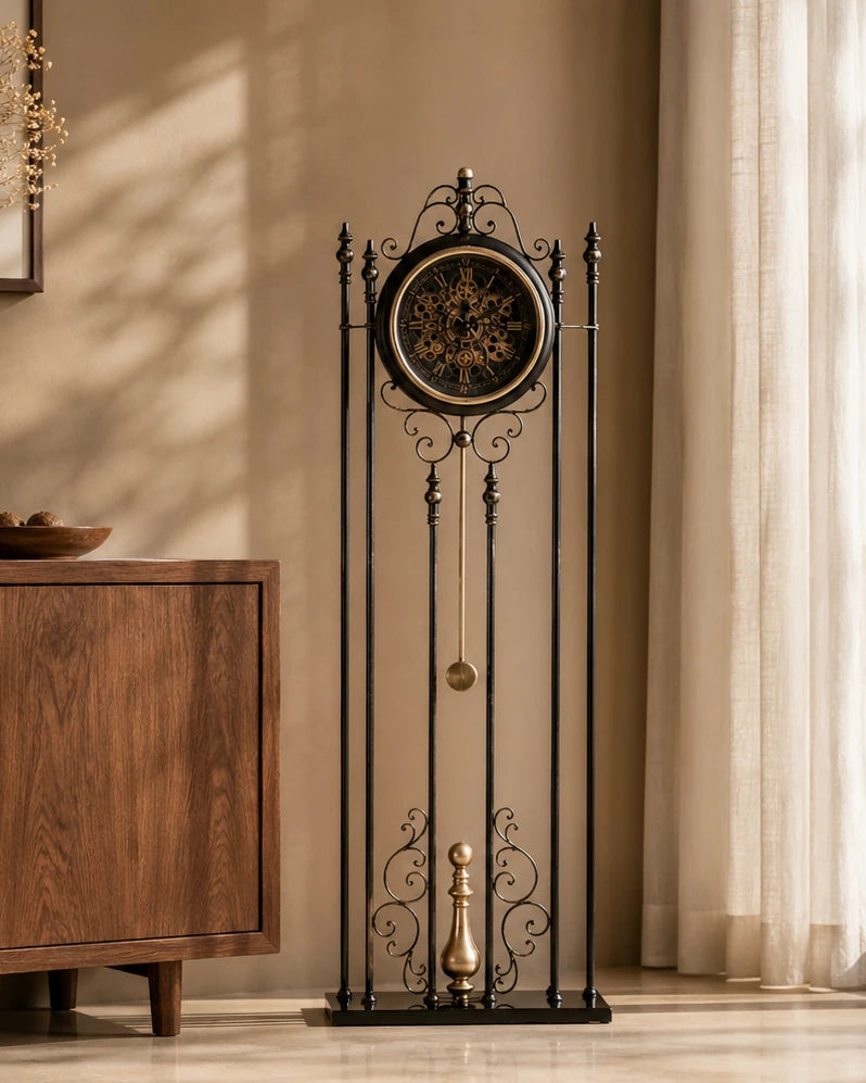 Victorian Pendulum Floor Clock