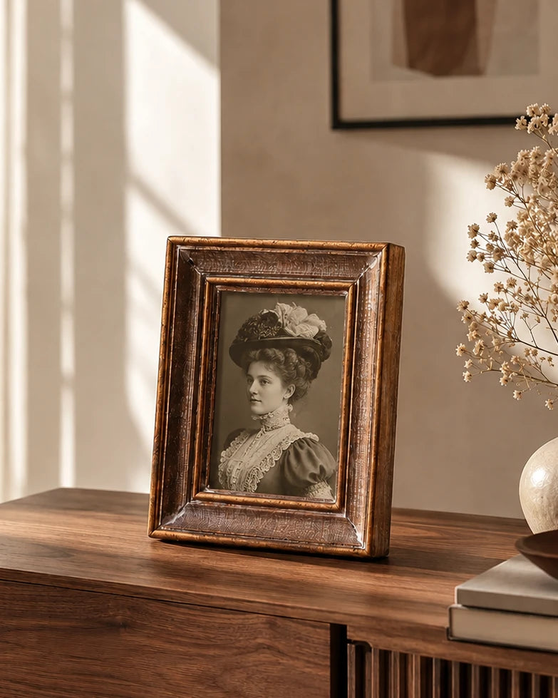 Golden Ash Heritage Photo Frame 