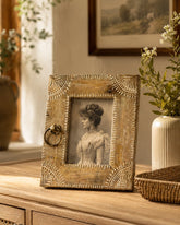 Royal Handcrafted Ring Accent Photo Frame 