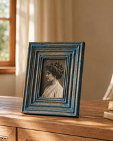 Azure Ridge Vintage Photo Frame 