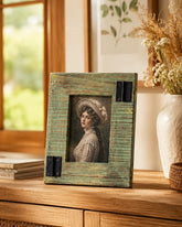 Rustic Barnwood Accent Photo Frame 
