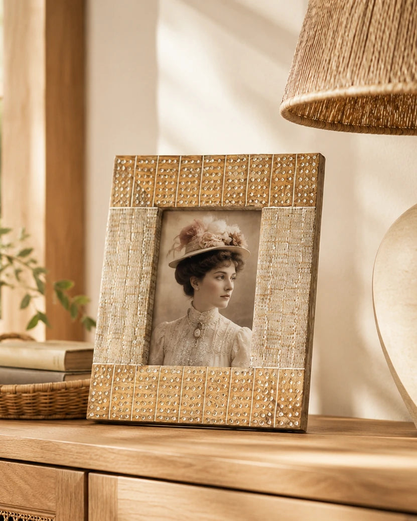 Tribal Luxe Textured Photo Frame 
