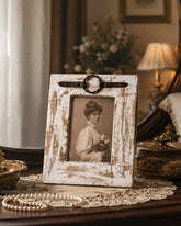 Rustic Saddle Buckle Photo Frame 