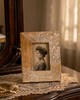 Floral Heritage Wooden Photo Frame 