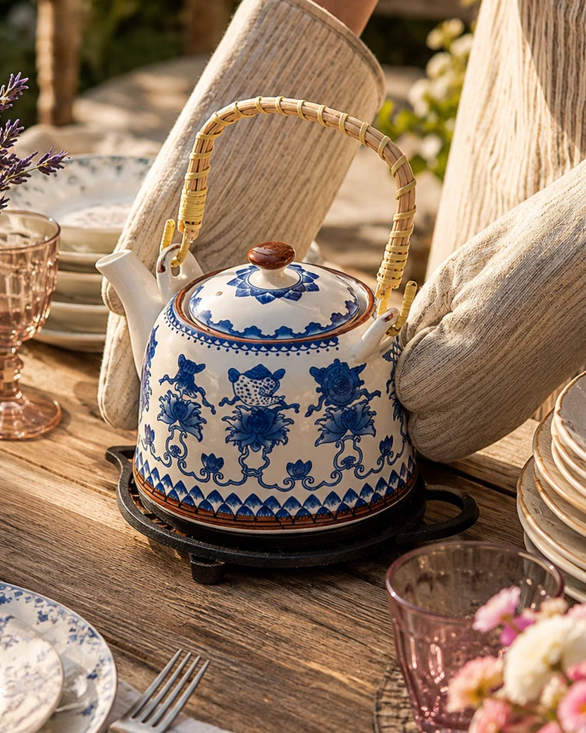 'The Teapot' Cast Iron Trivet 