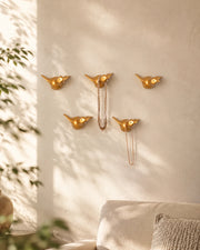 Flying Bird Wall Hooks - Set of 5