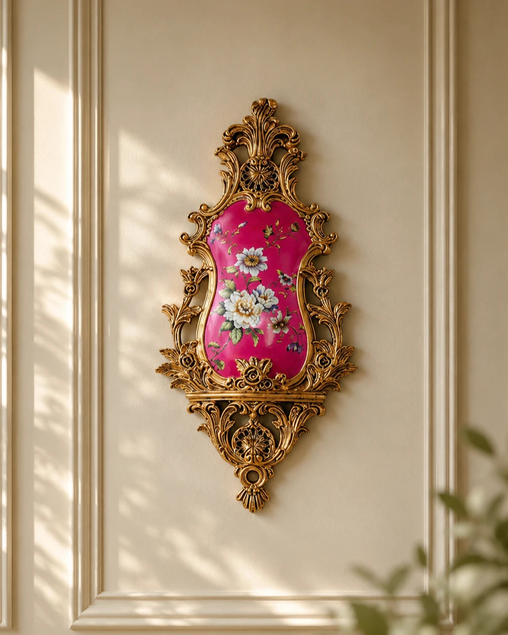 Victorian Floral Decorative Wall Accent 