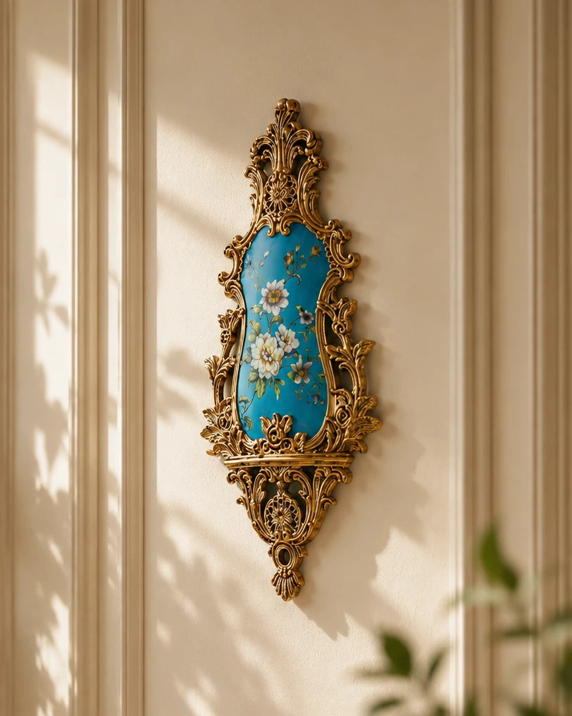 Victorian Floral Decorative Wall Accent 