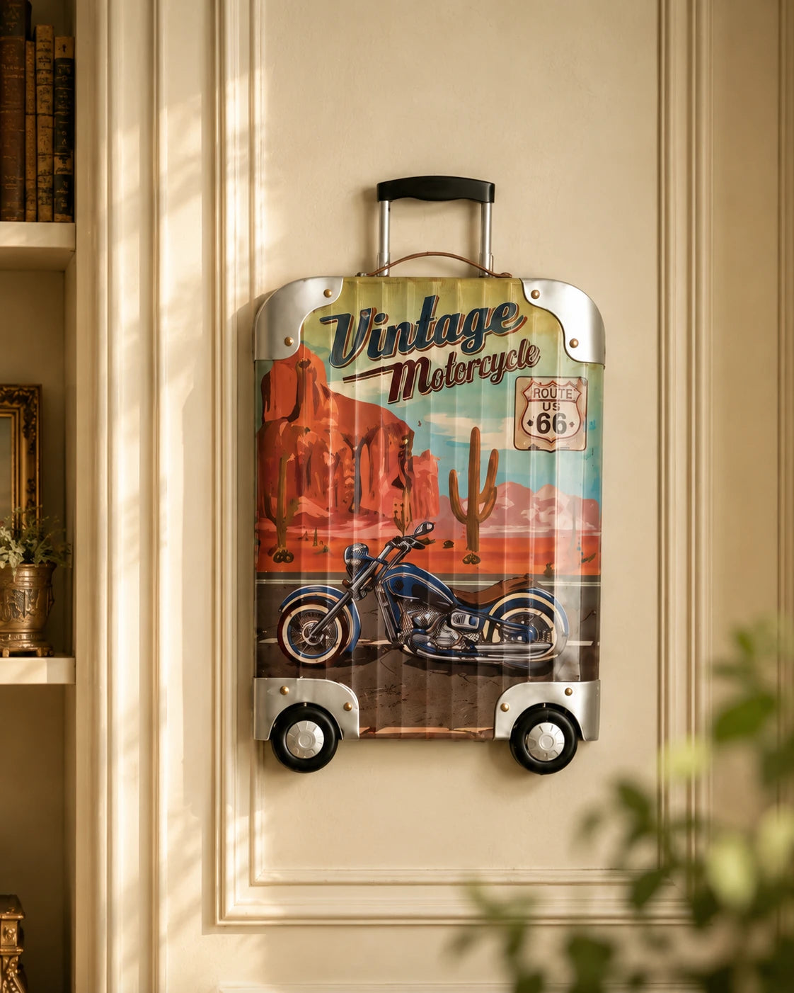 Wall Hanging Decorative Luggage 