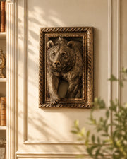 Majestic Bear 3D Wall Art
