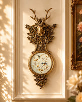 Victorian Antler Floral Wall Accent 