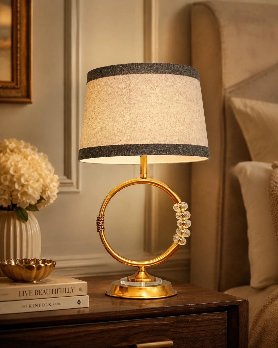 Golden Ring Table Lamp