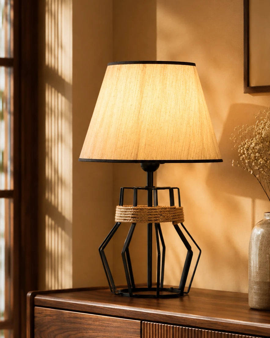 Ebony Table Lamp