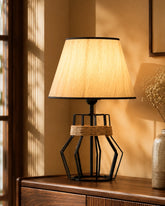 Ebony Table Lamp 