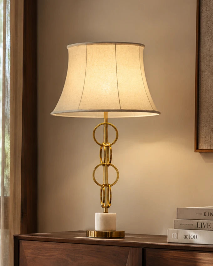 'Gleaming Circlets' Table Lamp