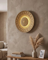 Lotus Disc Wall Light 