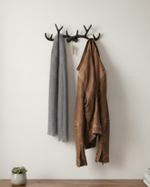 Deer Antler Cast Iron Wall Hook 