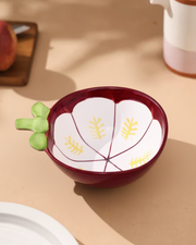 Strawberry Blossom Ceramic Bowl