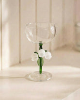 Lily Bloom Stem Wine Glass 