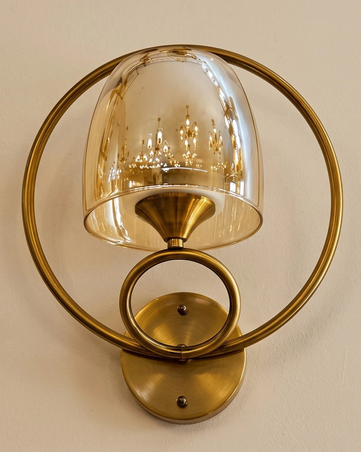 Circle Frame Wall Sconce