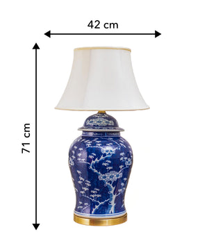 Sakura Oversized Porcelain Lamp