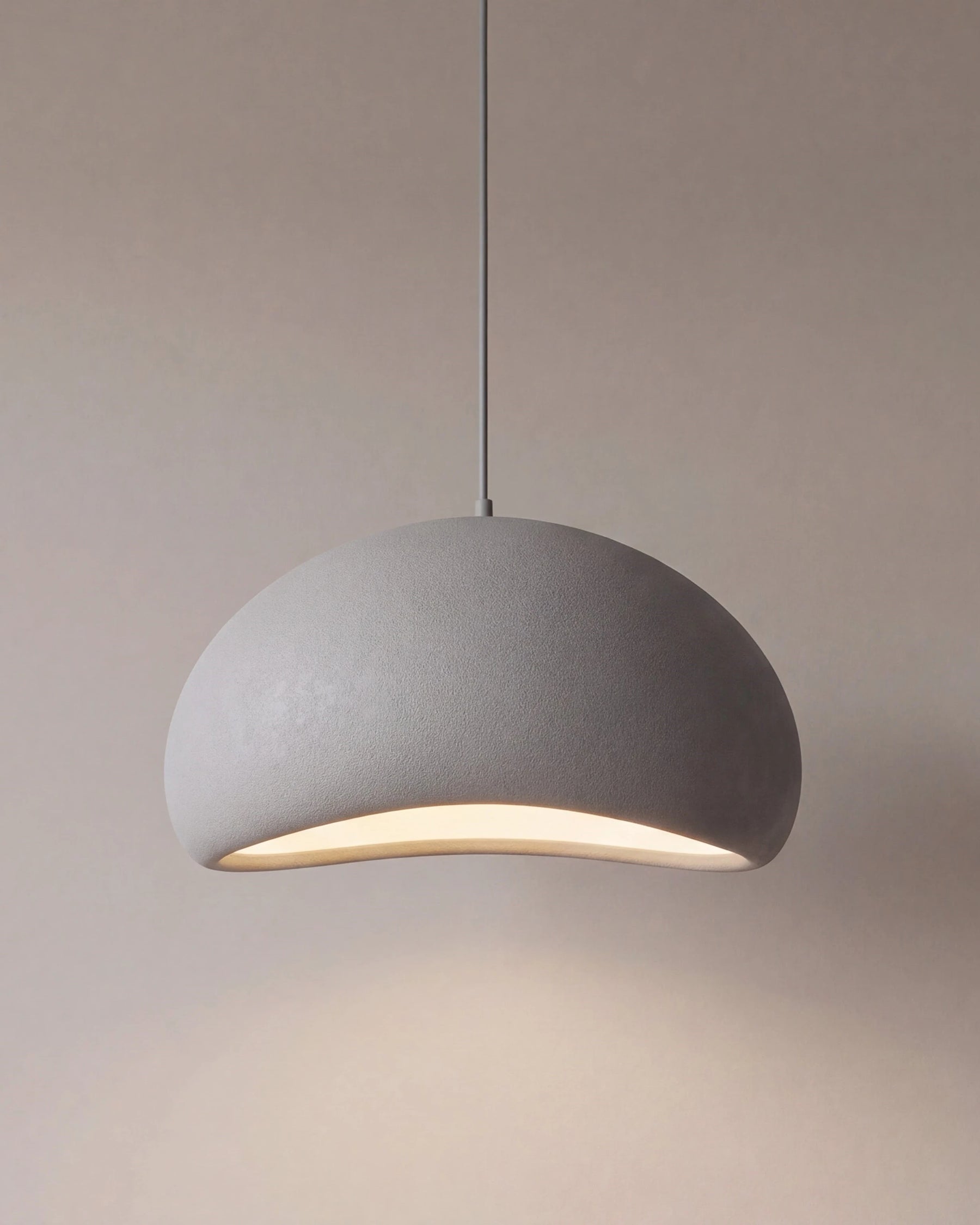 Cloud Dome Pendant Light - Grey 