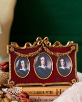 'Romance in Frames' Photo Frame - Rustic Gold