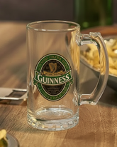 Classic Guinness Glass Beer Mug - Set Of 2 
