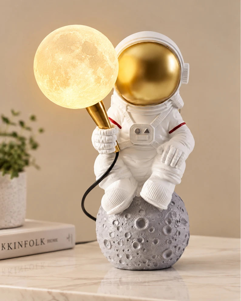 Luna Explorer Astronaut Table Lamp