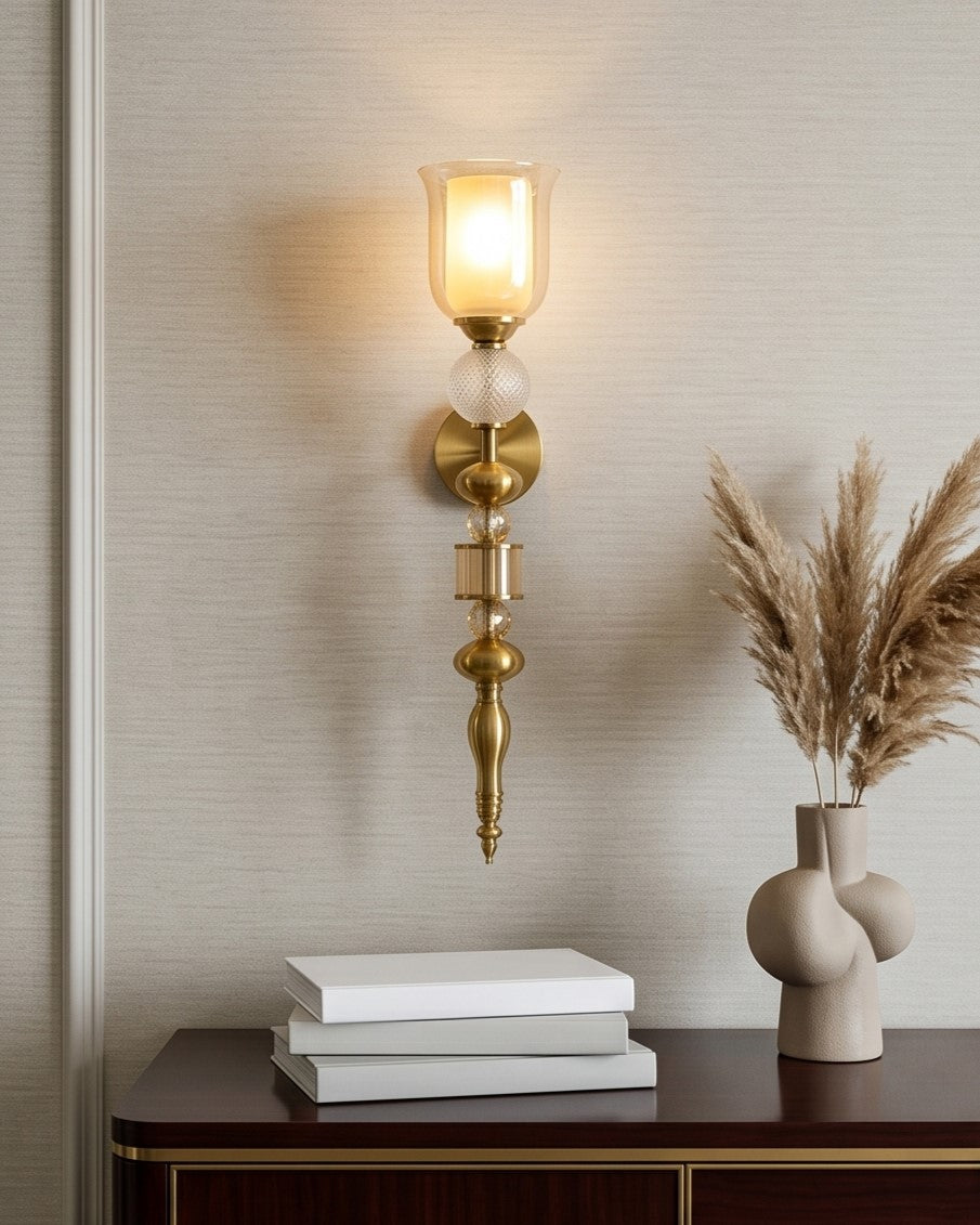 Étoile Luxe Wall Sconce - Amber