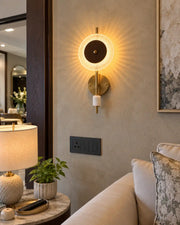 Solara Radiant Ribbed Wall Sconce