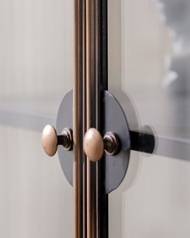 Roane Display Cabinet with Three Drawers 