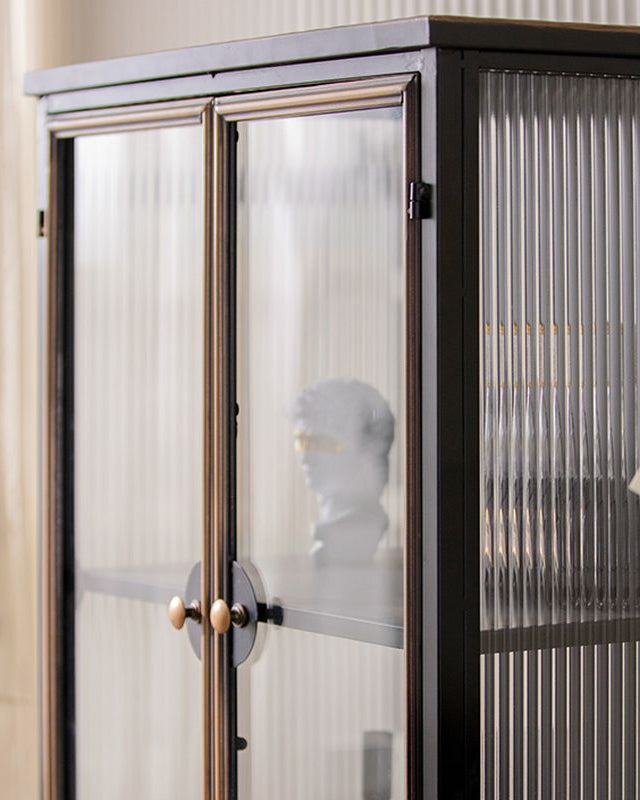 Roane Display Cabinet with Three Drawers 