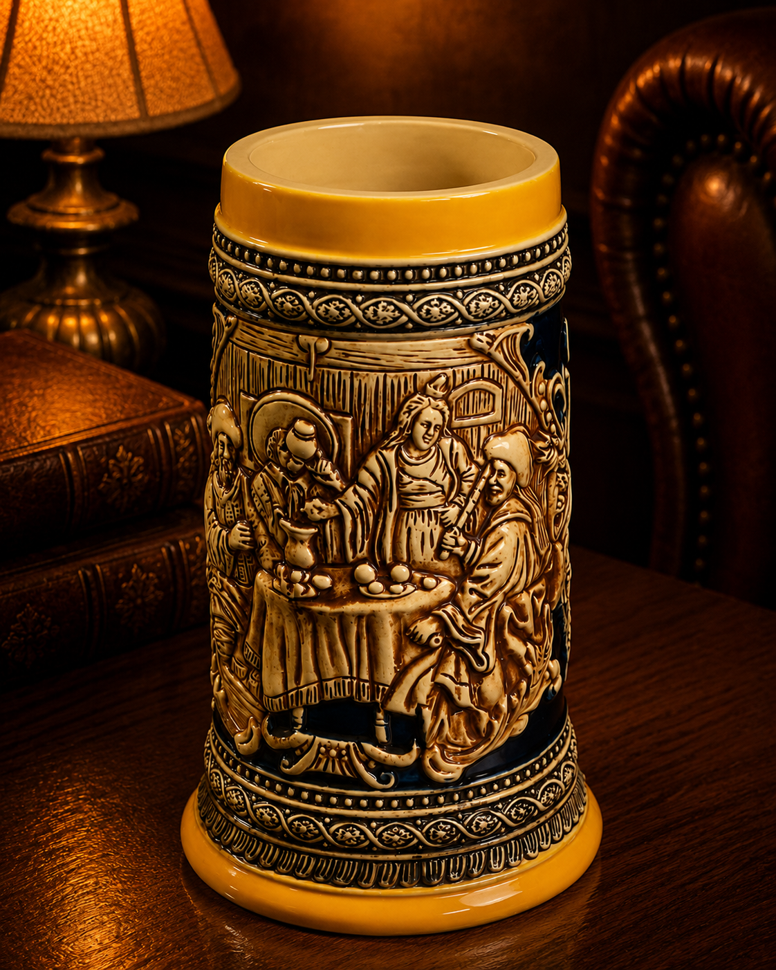 Traditional Bavarian - Vintage Stein Beer Mug 
