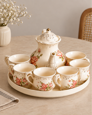 Royal Rose Heritage - 8 Piece Tea Set
