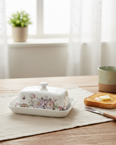 Butterfly Blossom Butter Dish 