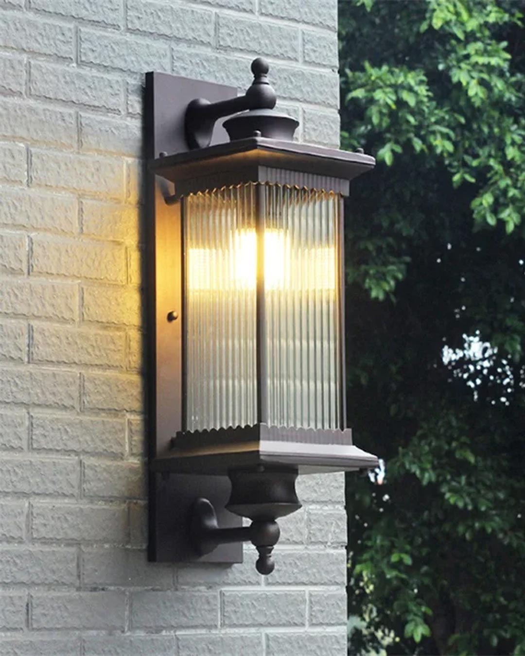 European Retro Glass Wall Light - The Decor Kart 