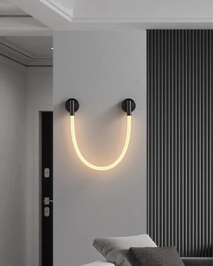 Woven Neon LED Wall Light 