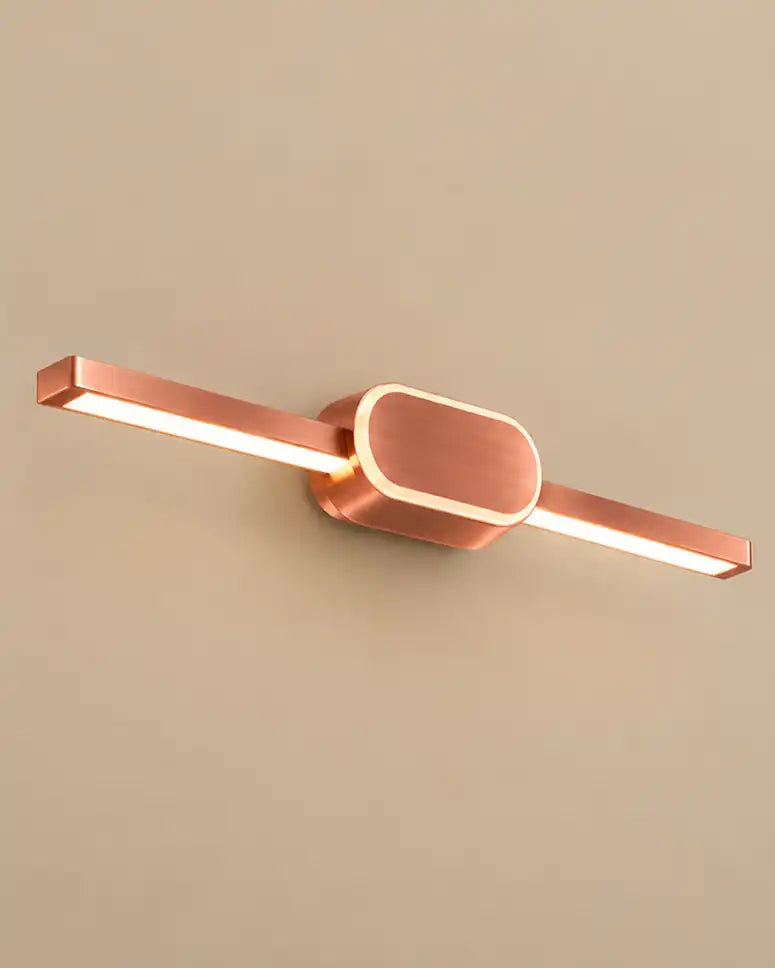 Rose Gold Linear LED Vanity Light - 18 Watt
