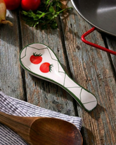 Countertop Tomato Spoon Rest 