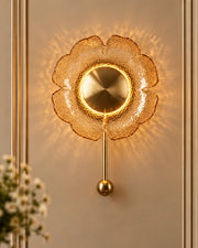 Blossom Radiance Wall Sconce - Amber