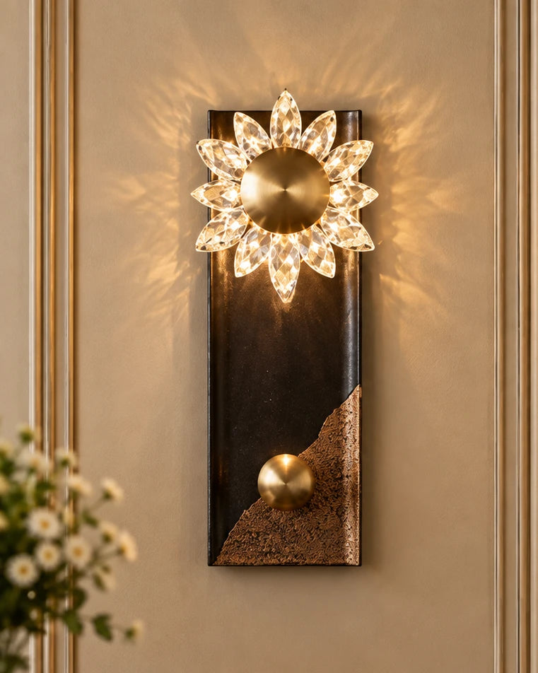 Celestial Bloom Wall Sconce