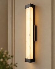 Slimline Vertical Glow Wall Light Black - 60 cm