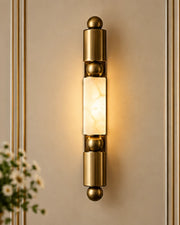 Solvane Luxe Piller Wall Light - Gold