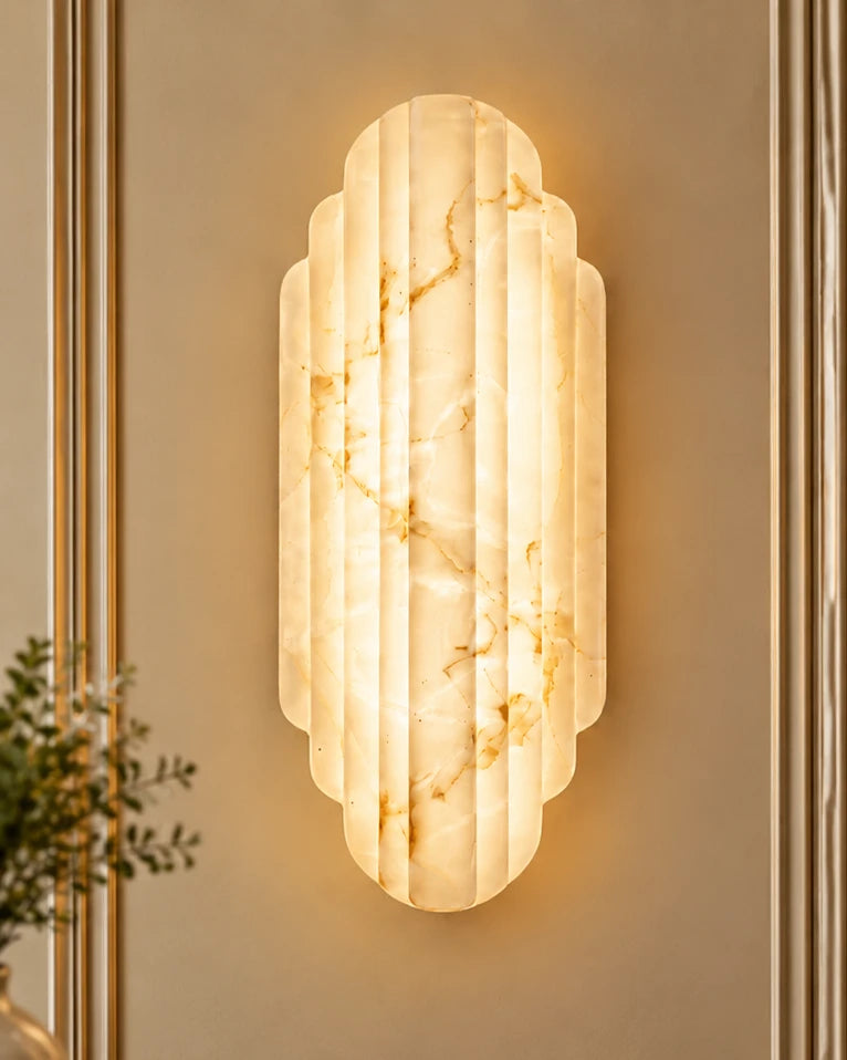 Art Deco Sculpted Wall Light