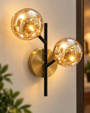 Orion Globe Duo Wall Sconce