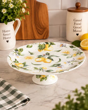 Citrus Lemon Heritage Cake Stand - Large