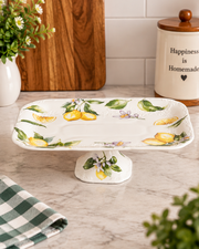 Citrus Lemon Heritage Cake Stand